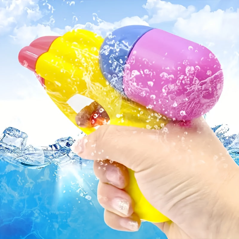Pistolet à eau Shun Fei Beach & Poolside Fun - Pistolets à eau en plastique non électriques colorés avec un gâchette facile pour le temps de bain et l'interaction familiale en extérieur, idéal pour les jeux d'été