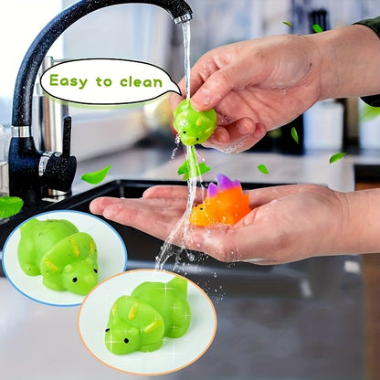 16\u002F24\u002F40pcs Kawaii Squishy Toys Bulk Set, Ensemble Mixte de Couleurs TPU Mochi Stress Relief Fidget Toys, Mini Squishies pour les Faveurs de Fête, les Prix de Classe, les Bonbons de Noël