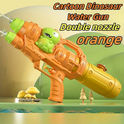 Pistolet à eau à double buse - Jouet de piscine et jeux d'eau - Cadeau pour enfants