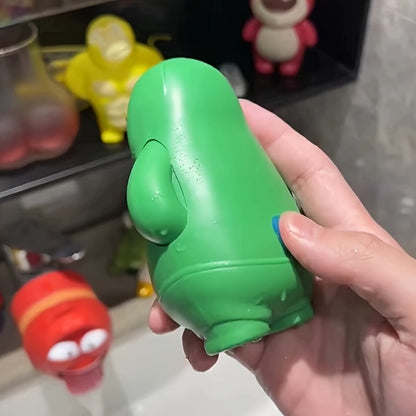 Jouet Pistolet à Eau Poisson Vert Mignon - Amusement et Détente pour Jeux d'Été en Plein Air, Aventures de Plage et Farces, avec Conception Pressable et Fonction Pulvérisation d'Eau, Design Cartoon | Prise Facile